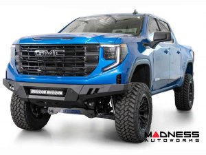 GMC Sierra 1500 Front Bumper - Black Label Series - Addictive Desert Designs GMC Sierra 1500 Front Bumper - Black Label Series - Addictive Desert Designs